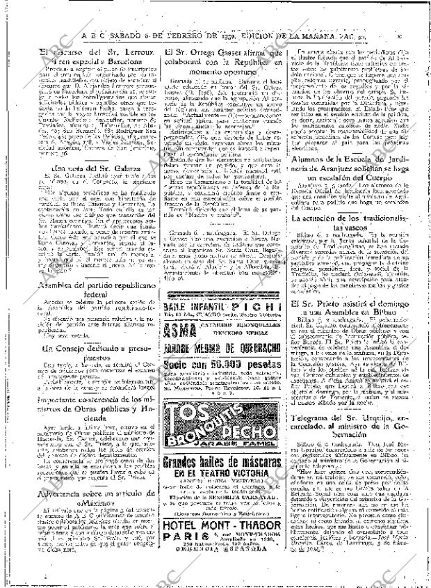 ABC MADRID 06-02-1932 página 20