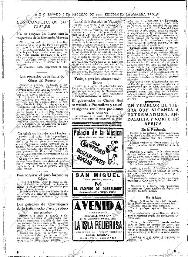 ABC MADRID 06-02-1932 página 38