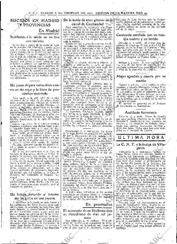 ABC MADRID 06-02-1932 página 45