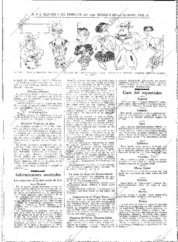 ABC MADRID 06-02-1932 página 48