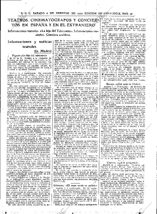 ABC SEVILLA 06-02-1932 página 35