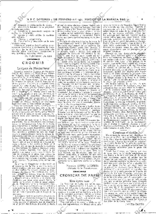 ABC MADRID 07-02-1932 página 32