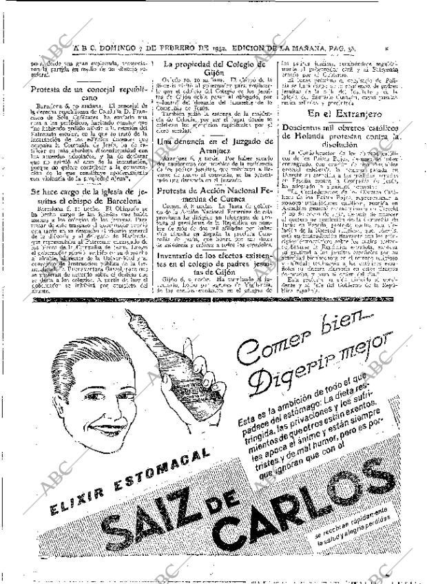 ABC MADRID 07-02-1932 página 36