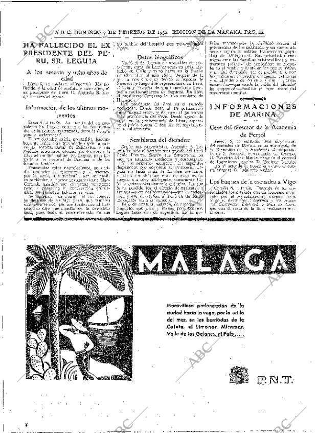 ABC MADRID 07-02-1932 página 46