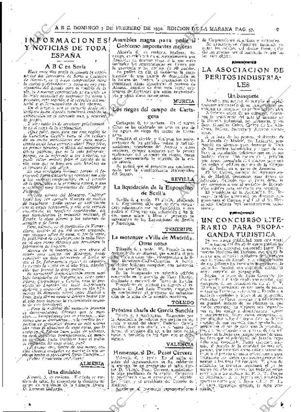 ABC MADRID 07-02-1932 página 57