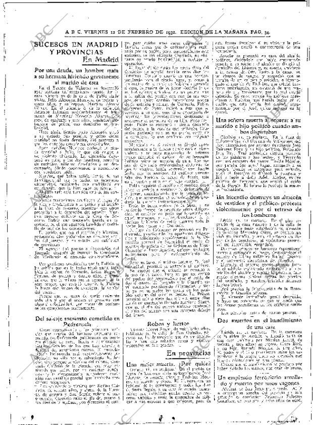 ABC MADRID 12-02-1932 página 34