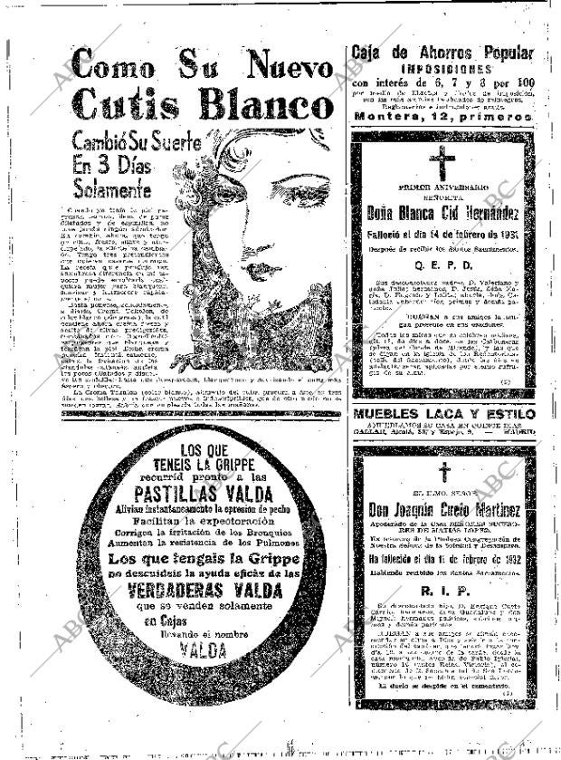 ABC MADRID 12-02-1932 página 42