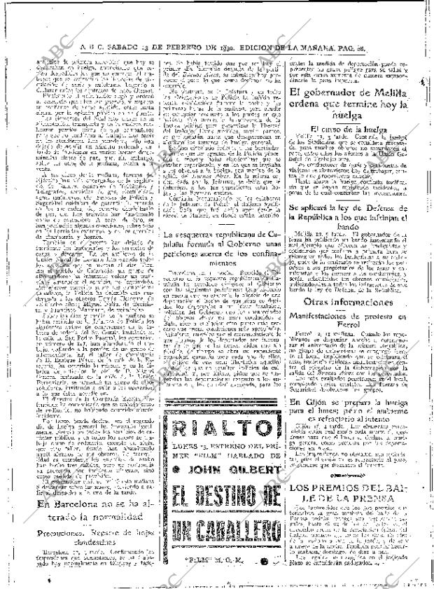 ABC MADRID 13-02-1932 página 28