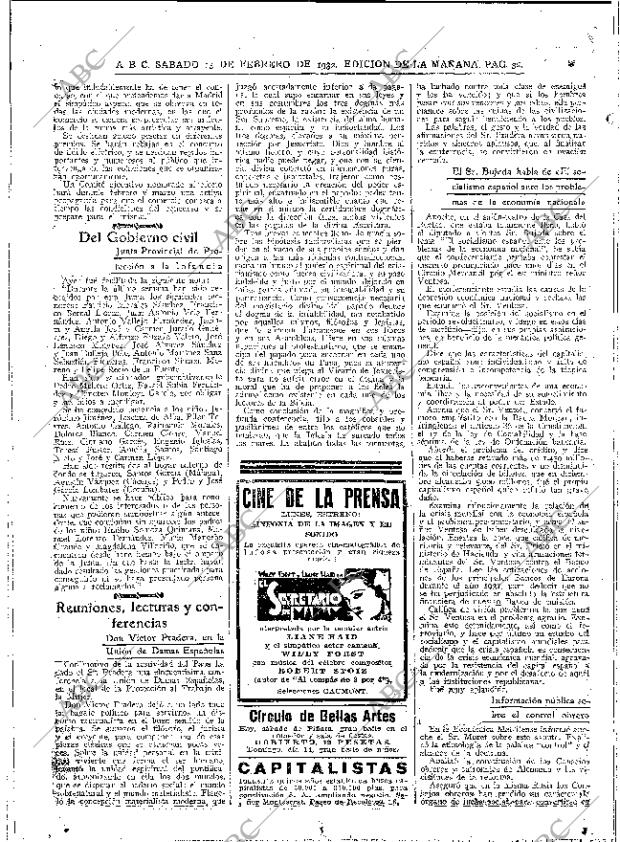 ABC MADRID 13-02-1932 página 32