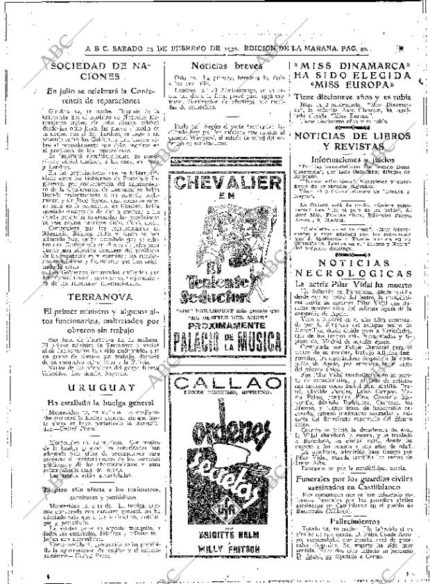 ABC MADRID 13-02-1932 página 40