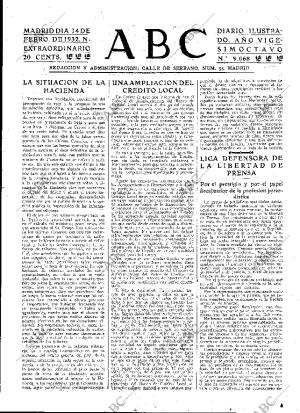 ABC MADRID 14-02-1932 página 33