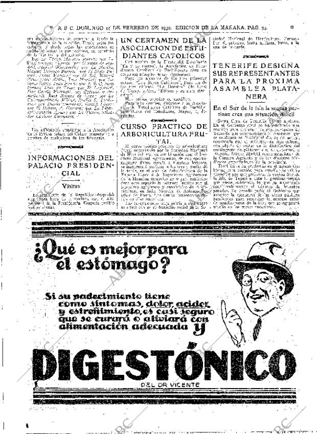 ABC MADRID 14-02-1932 página 34