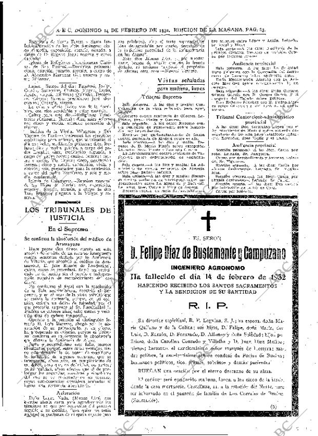 ABC MADRID 14-02-1932 página 63