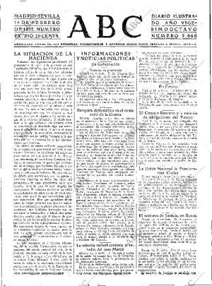 ABC SEVILLA 14-02-1932 página 25