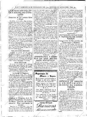 ABC SEVILLA 14-02-1932 página 38