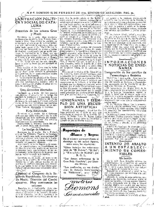 ABC SEVILLA 14-02-1932 página 38