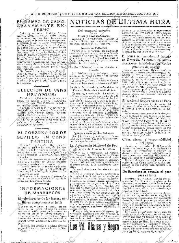 ABC SEVILLA 14-02-1932 página 46