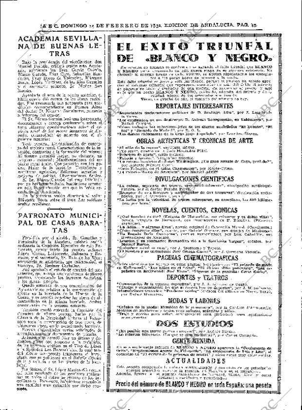 ABC SEVILLA 14-02-1932 página 47