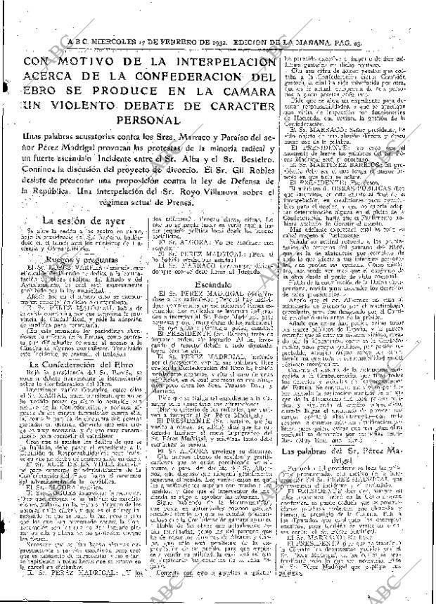 ABC MADRID 17-02-1932 página 23