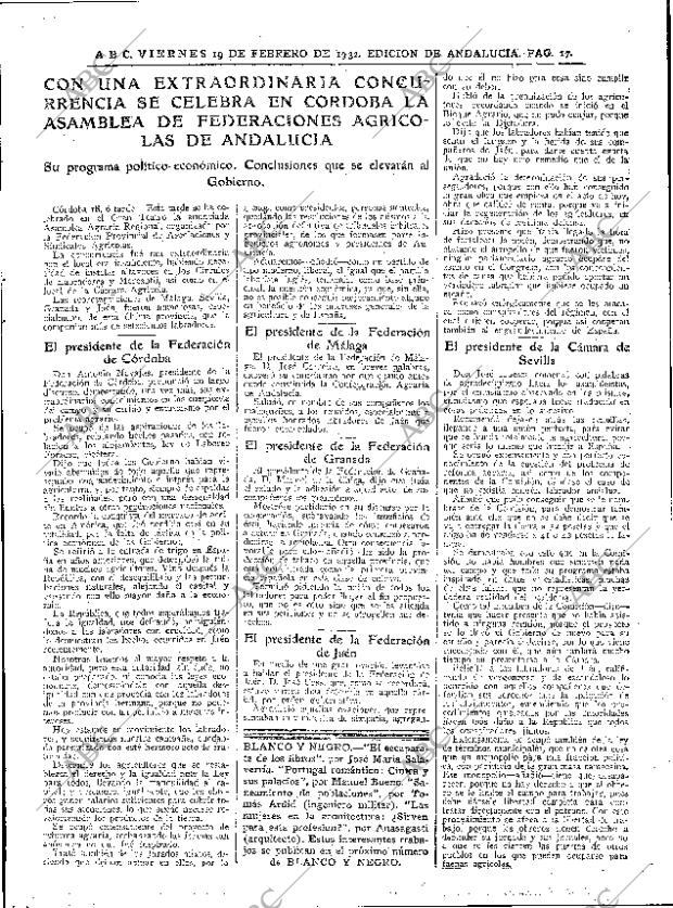 ABC SEVILLA 19-02-1932 página 17