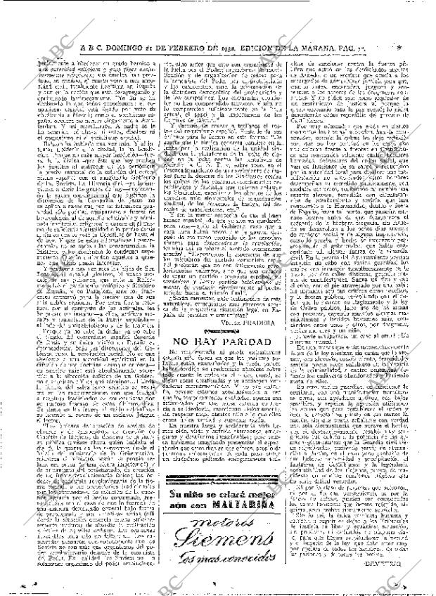 ABC MADRID 21-02-1932 página 32