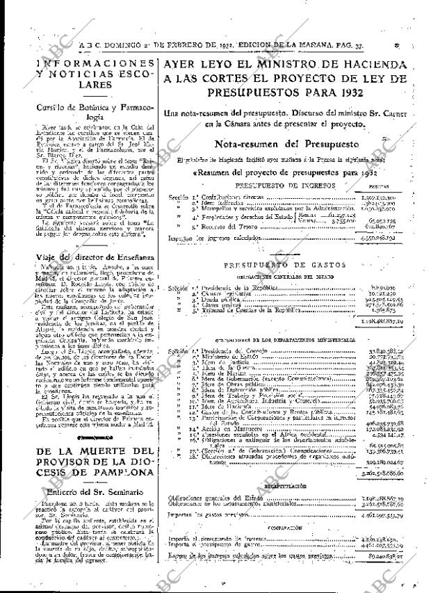 ABC MADRID 21-02-1932 página 37