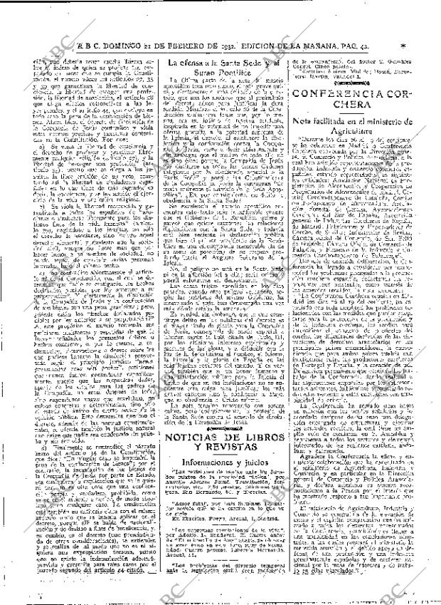 ABC MADRID 21-02-1932 página 42