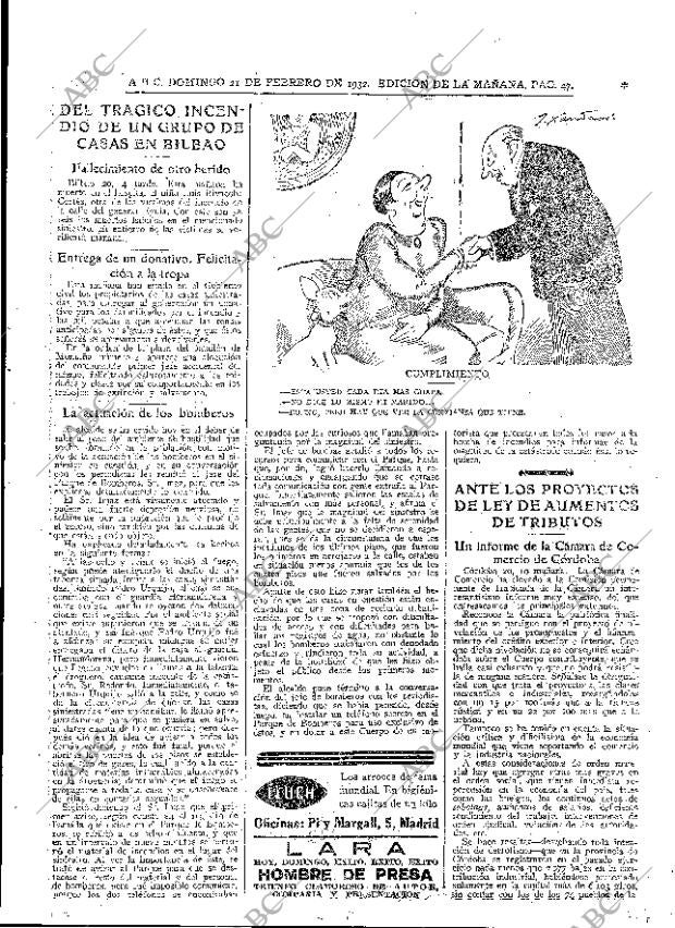 ABC MADRID 21-02-1932 página 47