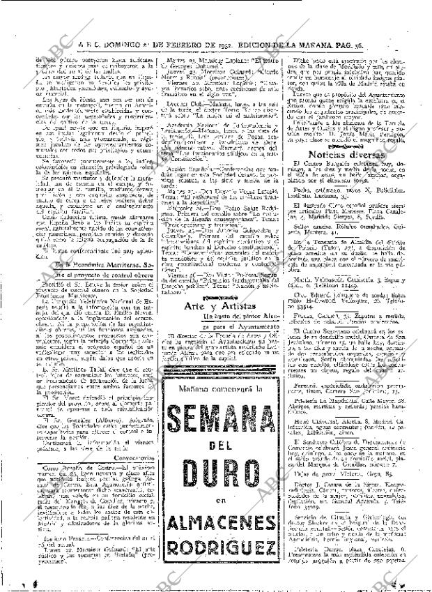 ABC MADRID 21-02-1932 página 56