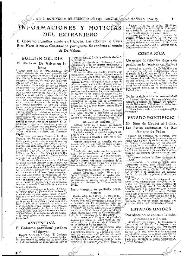 ABC MADRID 21-02-1932 página 57