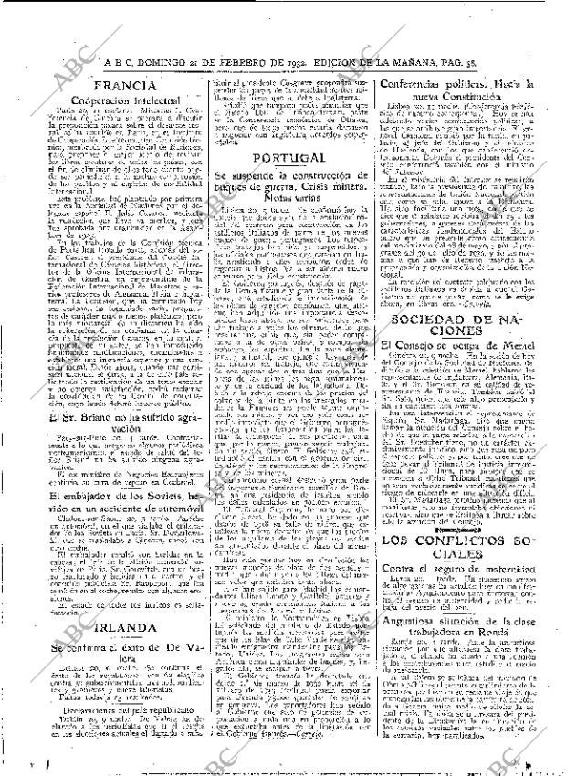 ABC MADRID 21-02-1932 página 58