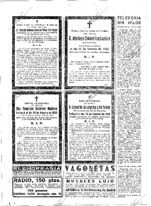 ABC MADRID 21-02-1932 página 62