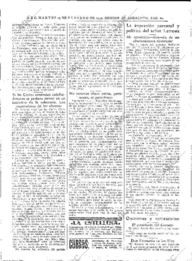 ABC SEVILLA 23-02-1932 página 20