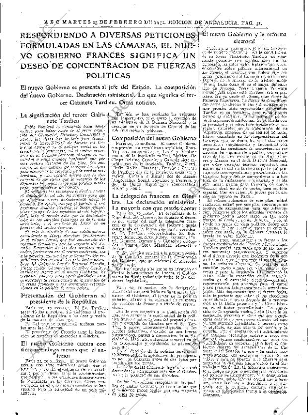 ABC SEVILLA 23-02-1932 página 31