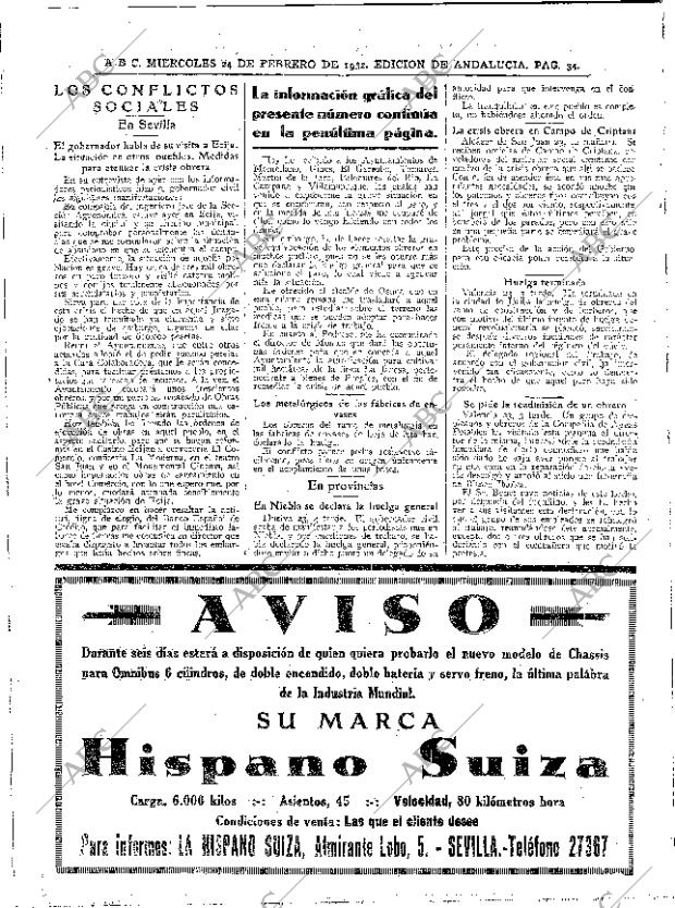 ABC SEVILLA 24-02-1932 página 32