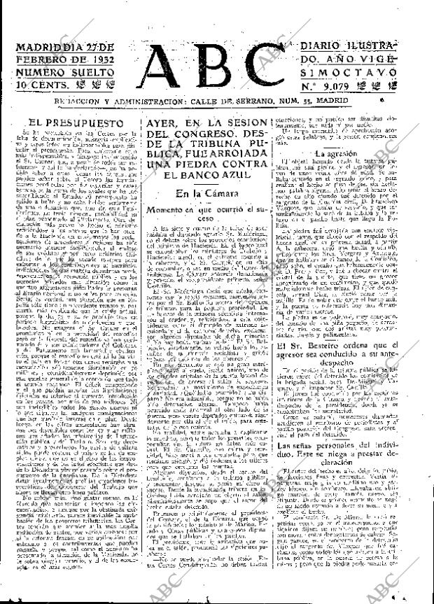 ABC MADRID 27-02-1932 página 15