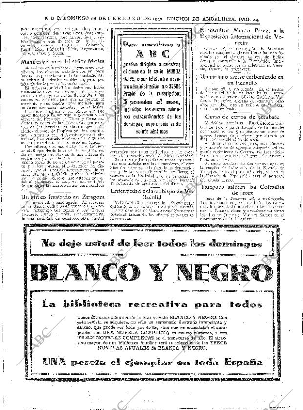 ABC SEVILLA 28-02-1932 página 44