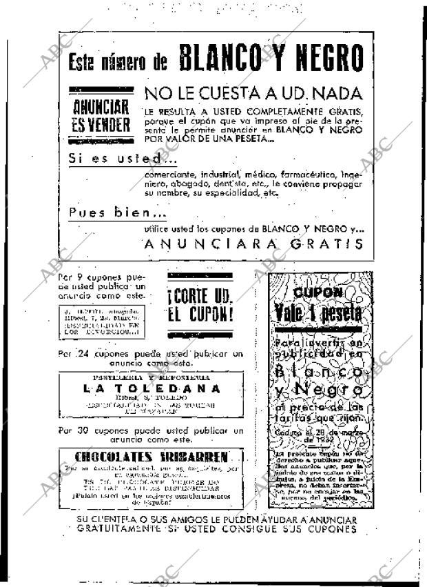 BLANCO Y NEGRO MADRID 28-02-1932 página 33