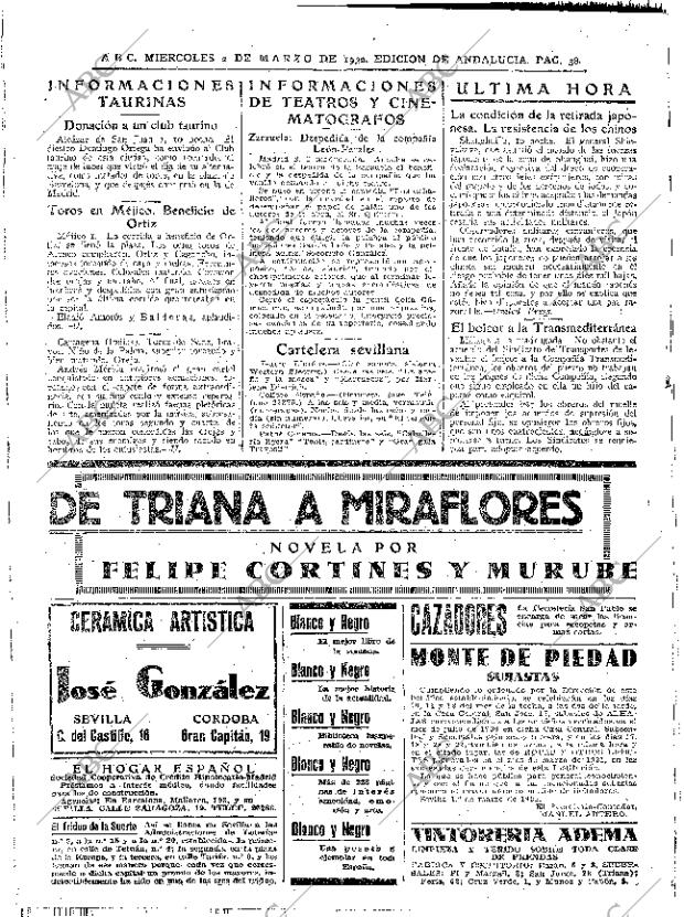 ABC SEVILLA 02-03-1932 página 38