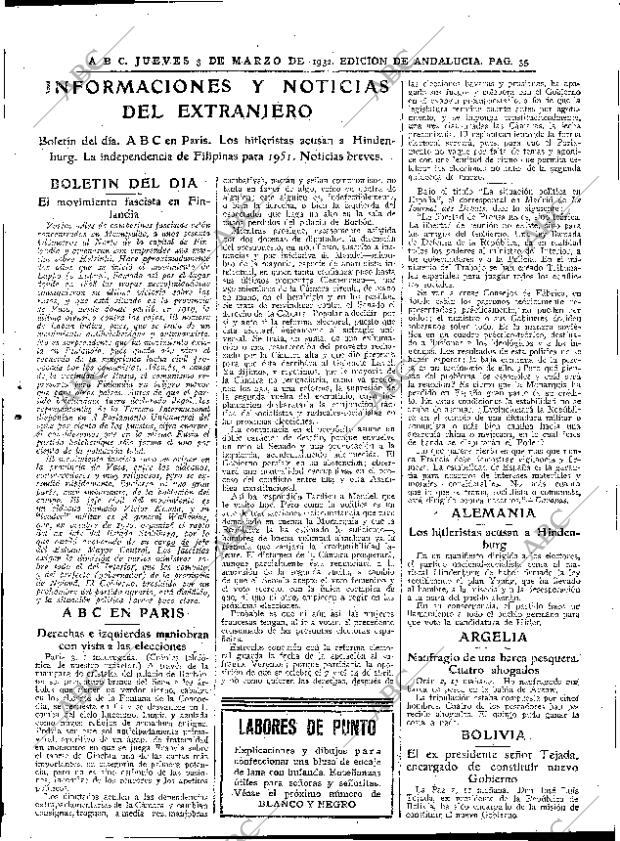 ABC SEVILLA 03-03-1932 página 31