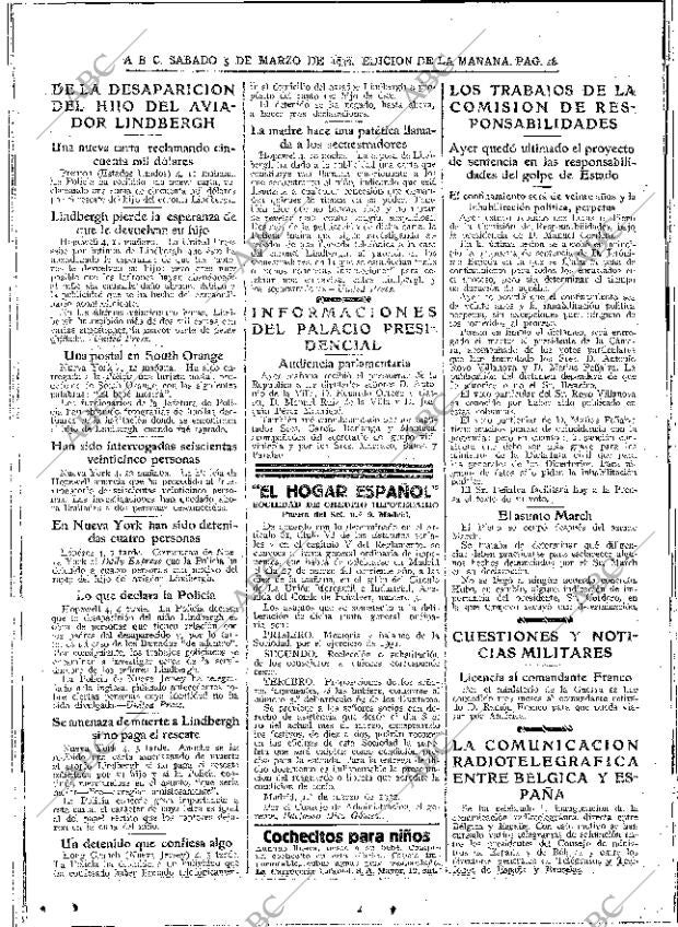 ABC MADRID 05-03-1932 página 18