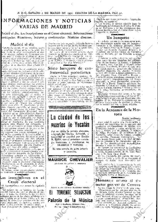 ABC MADRID 05-03-1932 página 31