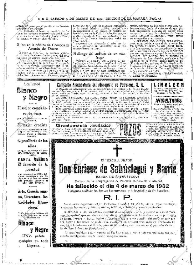 ABC MADRID 05-03-1932 página 38