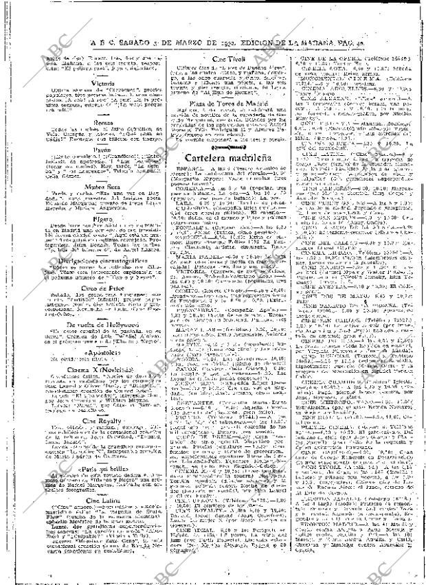 ABC MADRID 05-03-1932 página 42