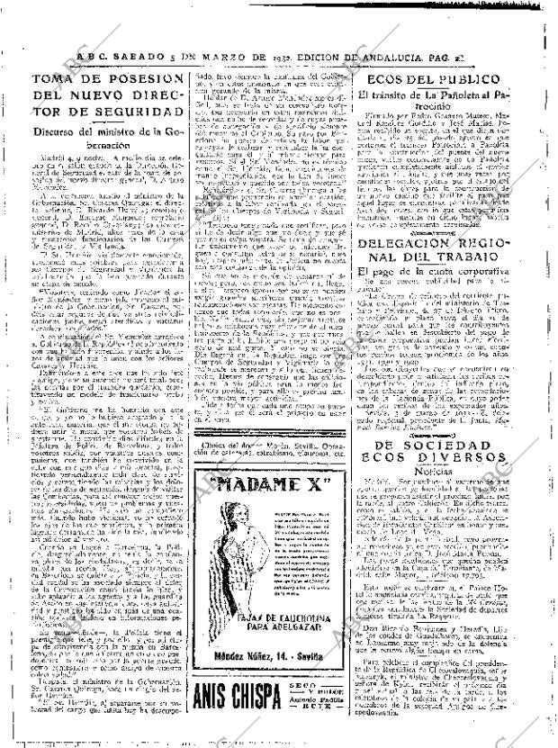 ABC SEVILLA 05-03-1932 página 16
