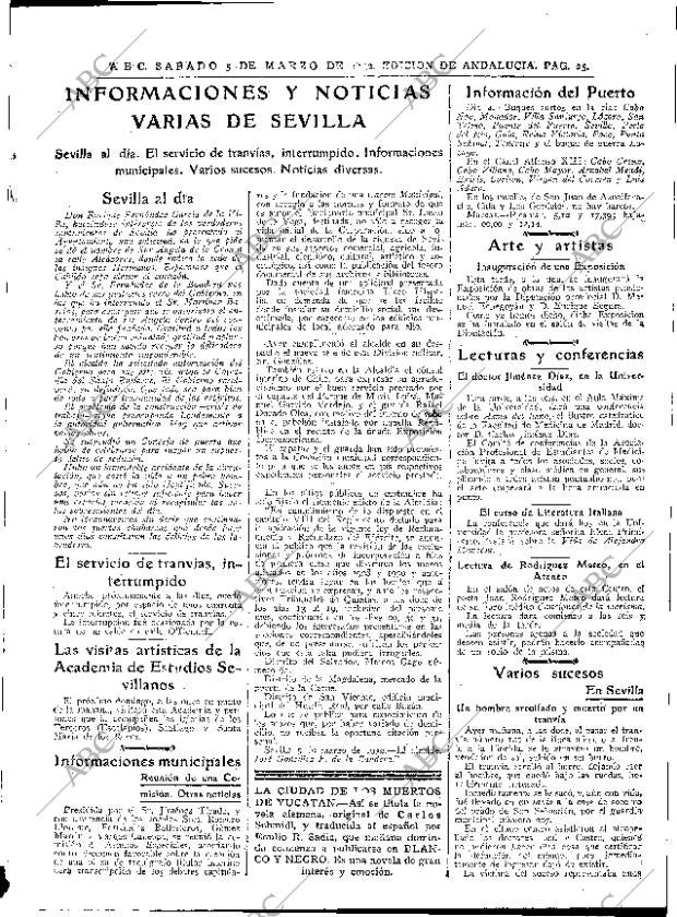 ABC SEVILLA 05-03-1932 página 19