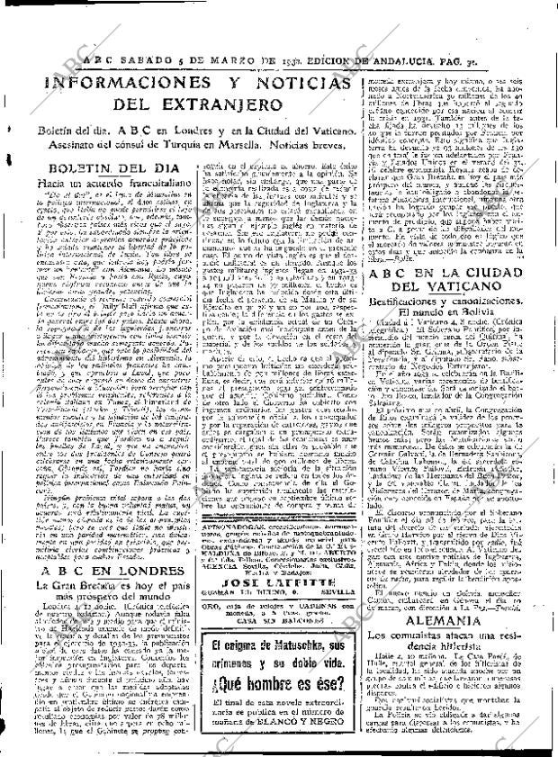 ABC SEVILLA 05-03-1932 página 25