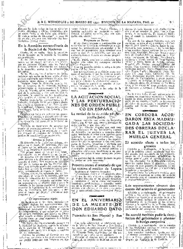 ABC MADRID 09-03-1932 página 40