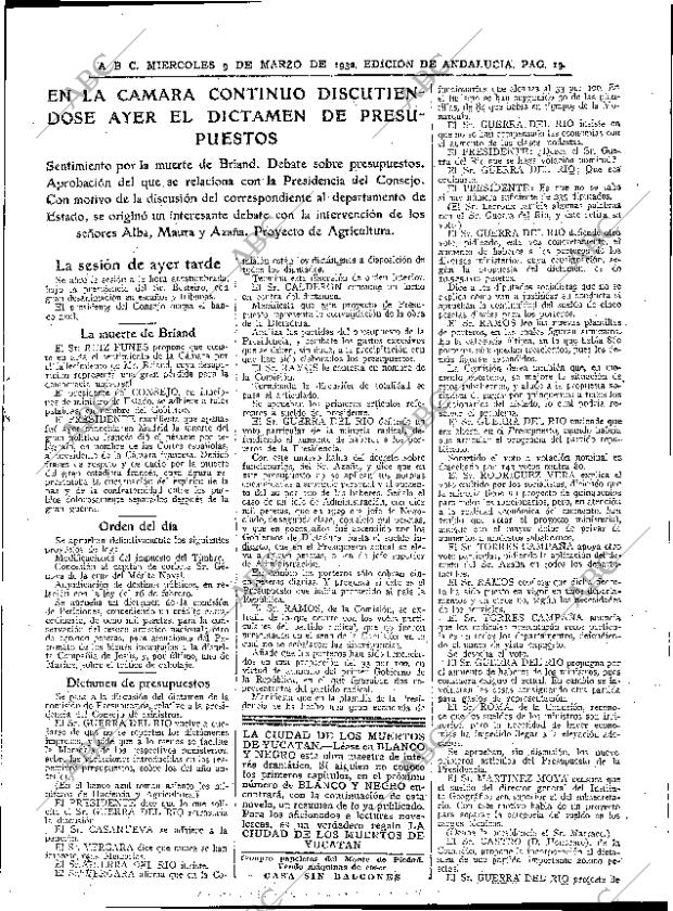 ABC SEVILLA 09-03-1932 página 19