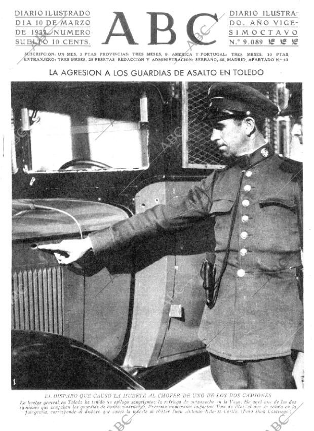 ABC MADRID 10-03-1932 página 1